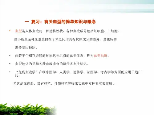 输血科资料PPT课件