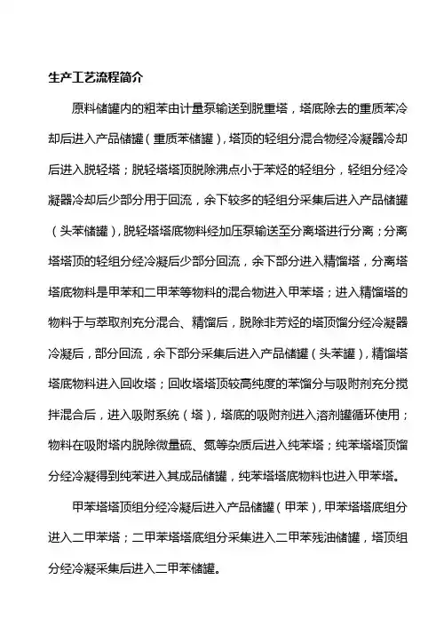 工艺流程简图文档