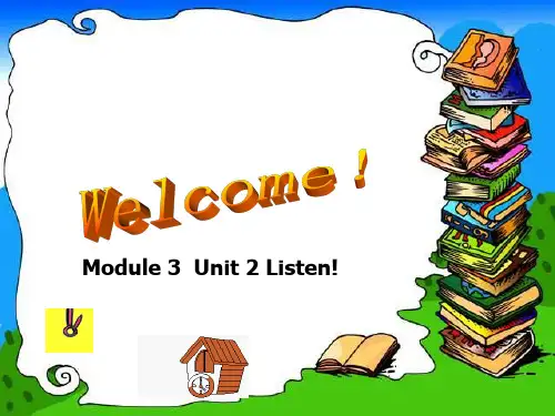 沪教牛津版英语四年级下册《MODULE3UNIT2(2)》课件