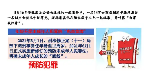 5.2+预防犯罪+课件-2023-2024学年部编版道德与法治八年级上册
