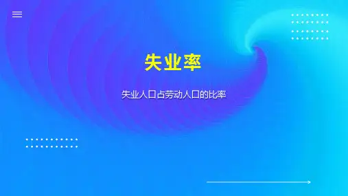 失业率    