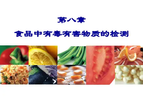 食品中有害物质的测定