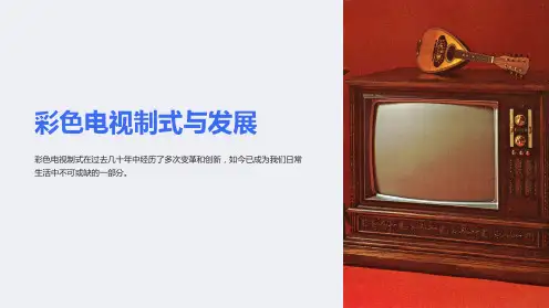 《彩色电视制式与》课件