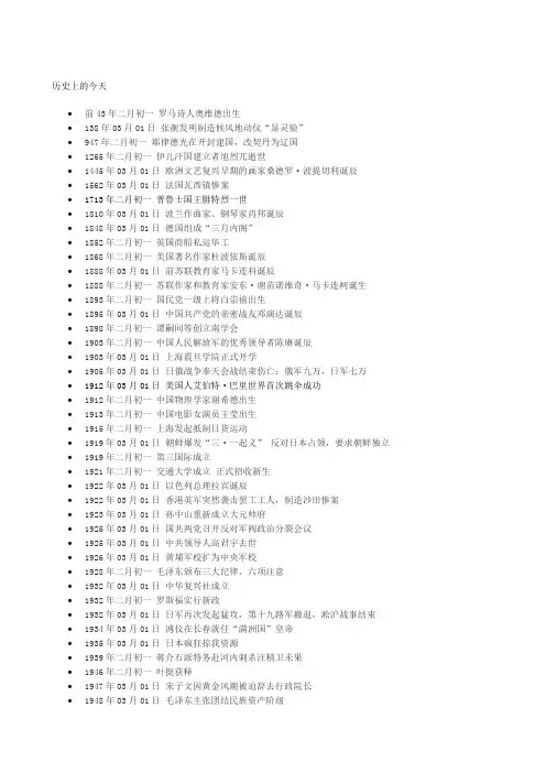 历史上的今天
