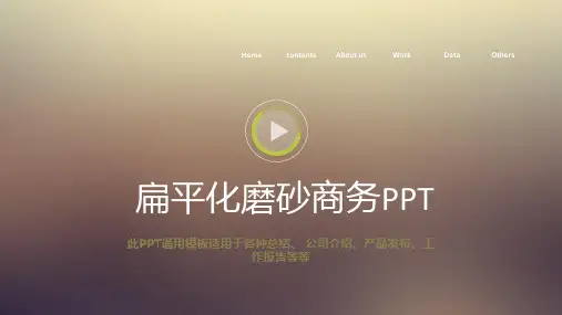 PPT模版-工作汇报年终总结英文(7)