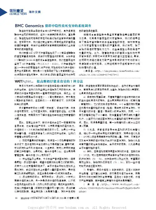 提高断奶仔猪采食量的7 种方法