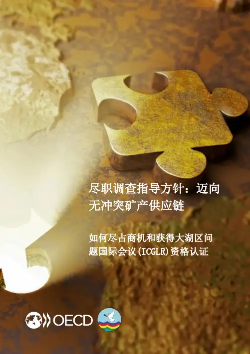 尽职调查指导方针迈向无冲突矿产供应链