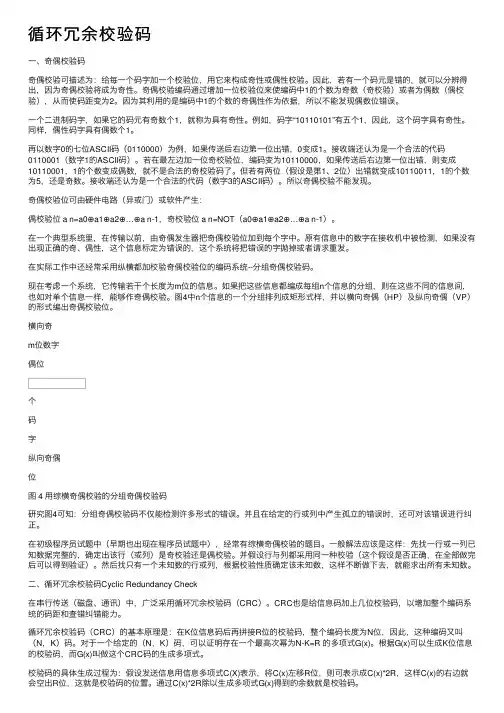循环冗余校验码