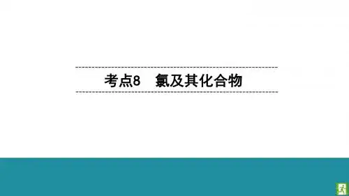 高考化学大一轮考点精讲复习(课件+讲义) (1)