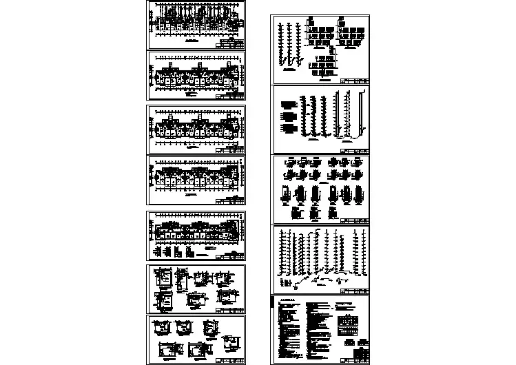 12206平米住宅楼给排水施工图（含说明）