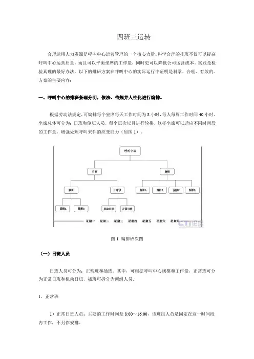 四班三运转