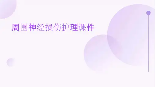 周围神经损伤护理课件