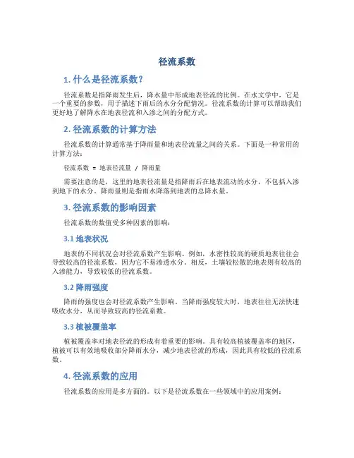 径流系数_精品文档