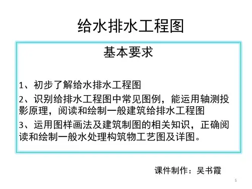 经典：给水排水工程图