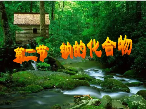 钠的化合物(氧化钠及过氧化钠)解读