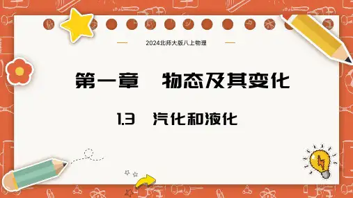汽化和液化ppt课件