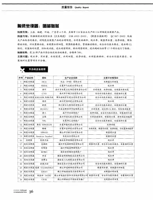 陶瓷坐便器：暗藏猫腻