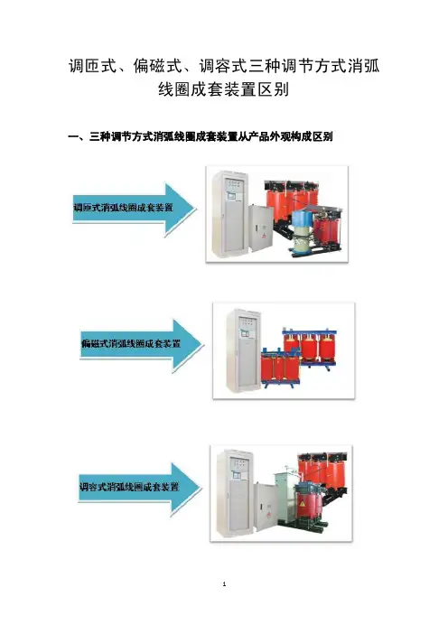 调匝式、偏磁式、调容式三种调节方式消弧线圈成套装置区别
