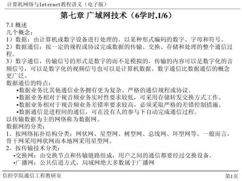 广域网(WAN)技术