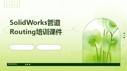 solidworks管道routing培训课件