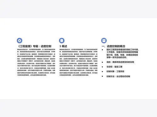 《工程监理》：进度控制