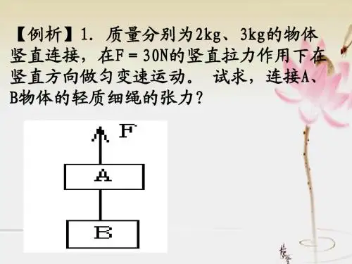 连接体问题