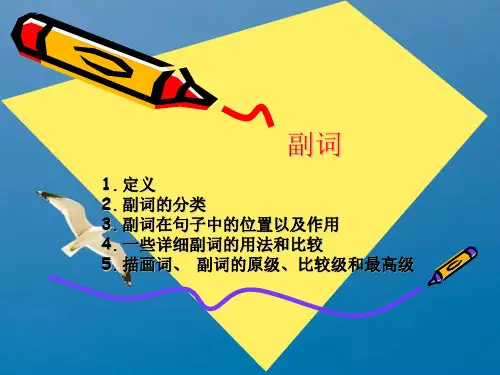 初中英语语法——副词ppt课件