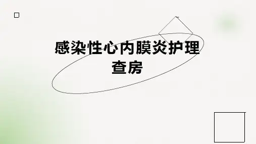 感染性心内膜炎护理查房