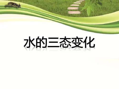 《水的三态变化》PPT课件