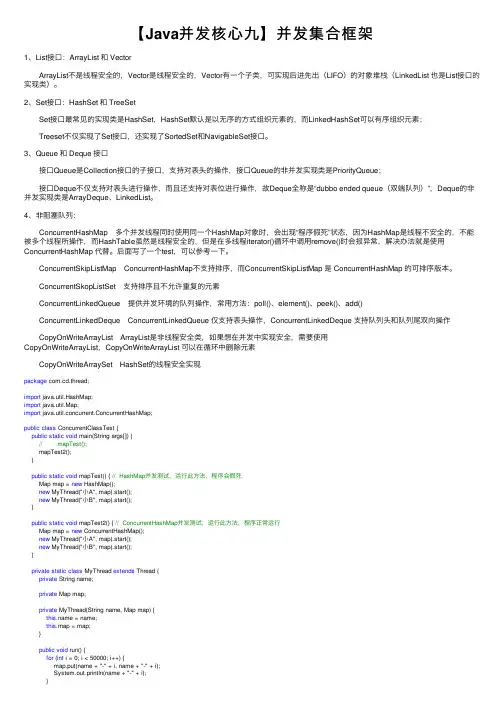 【Java并发核心九】并发集合框架