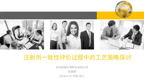 佐建峰-注射剂一致性评价过程中的工艺策略探讨180331