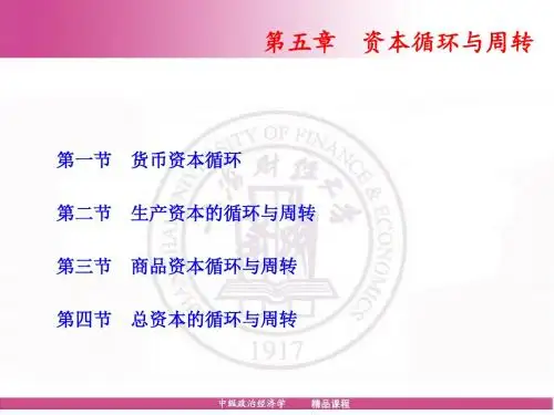 第五章资本循环与周转19页PPT