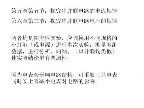 欧姆定律专题复习