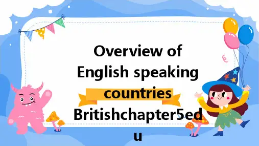 英语国家概况BritishChapter5Edu