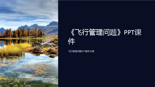 《飞行管理问题》课件