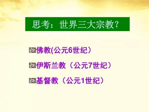 岳麓版选修1高中历史 第9课 欧洲宗教改革课件 (1)