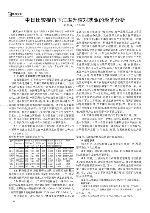 中日比较视角下汇率升值对就业的影响分析