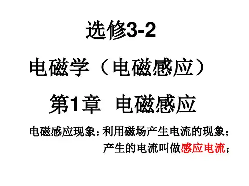 高三物理课件电磁感应现象