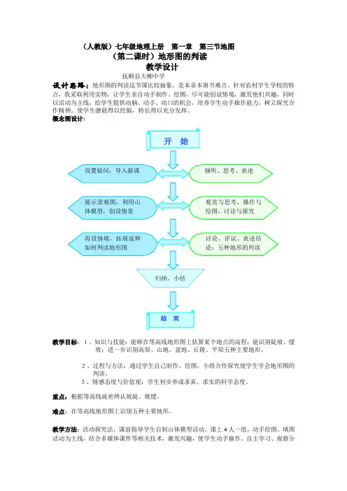 人教版七年级地理上册第一章第三节地图