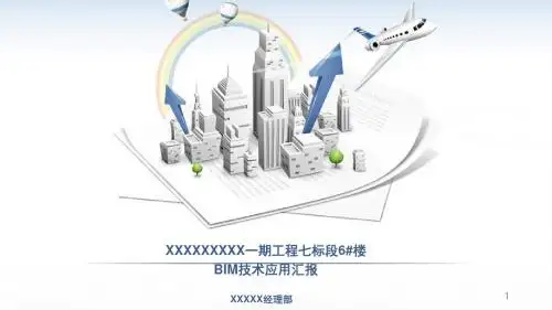 BIM技术应用成果汇报PPT幻灯片课件