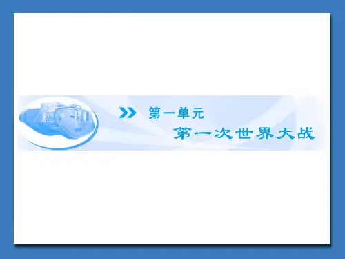 1.1 《第一次世界大战的爆发》课件03