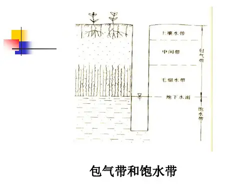 地质地貌学第8章第2节地下水的类型及特征最新