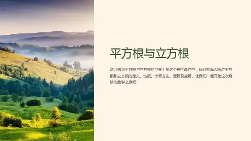 平方根与立方根课件