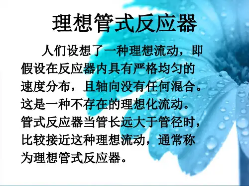 管式-反应器ppt课件