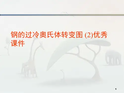 钢的过冷奥氏体转变图 (2)优秀课件