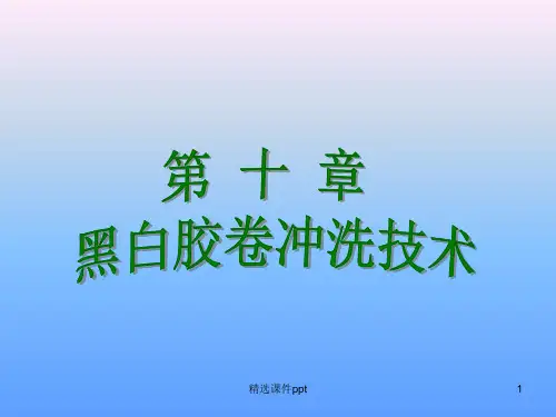 《黑白胶卷冲洗》PPT课件