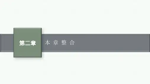 人教版高中物理选择性必修第二册精品课件 第2章 电磁感应 本章整合 (2)