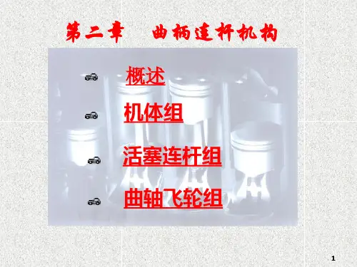 曲轴连杆机构