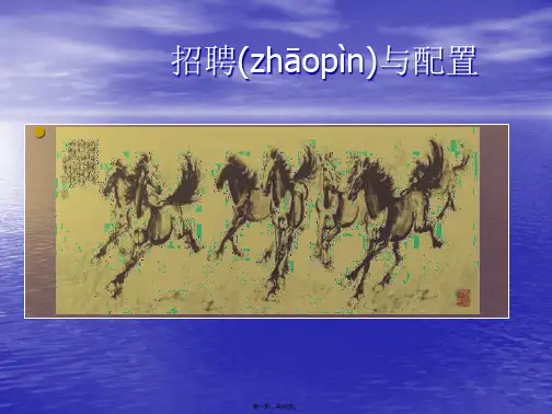 招聘与配置(ppt96)(1)(最终)