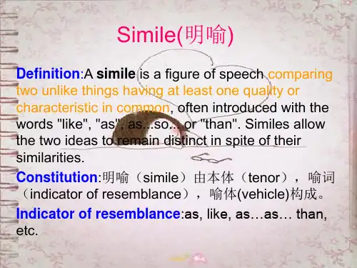 simile and metaphor